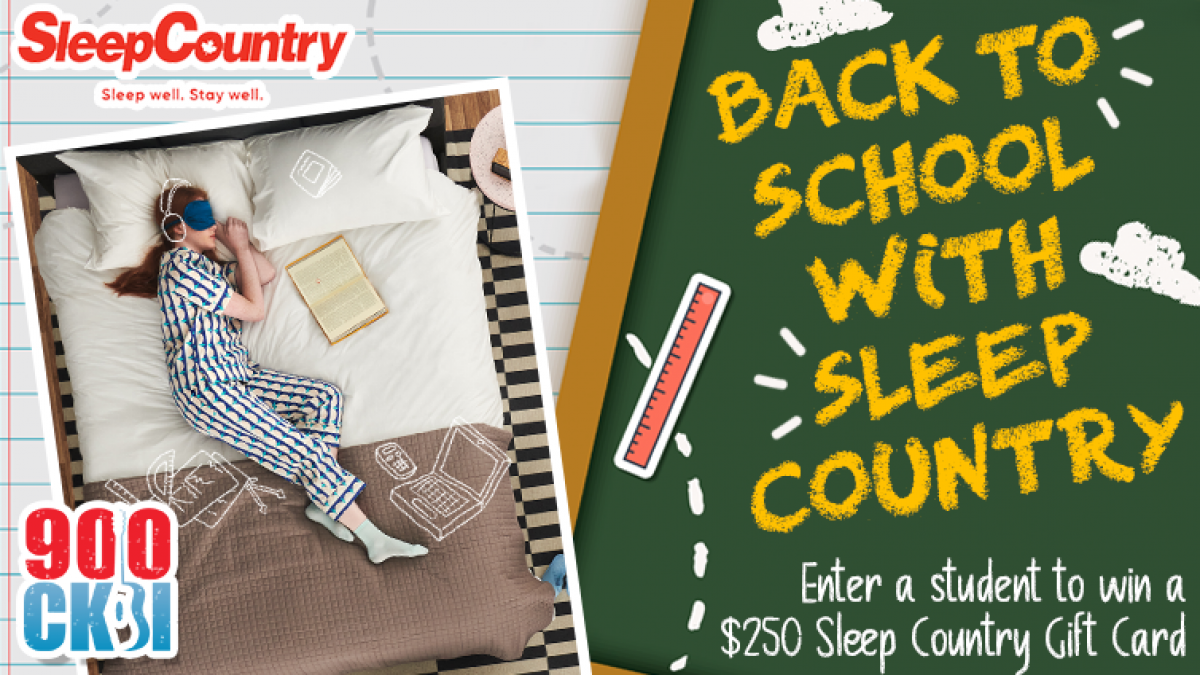 Back To School With Sleep Country
